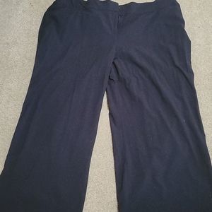 Lane Bryant 28R wide leg pants cuff bottom